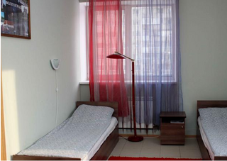 Гостиница Мотель Фламинго Волгоград Двухместный номер с 2 отдельными кроватями-4